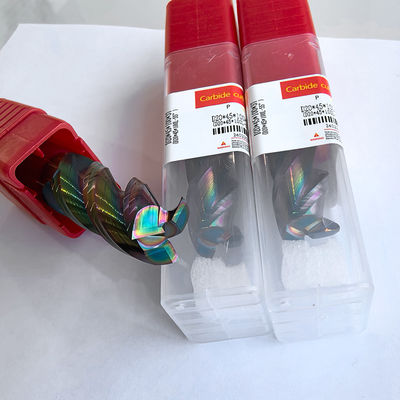 High Precision Carbide End Mill Cutter Long Lasting D20*45*100L-55°