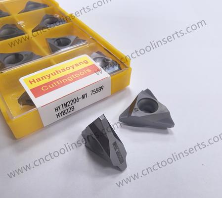 Cyclone Milling Insert HYTN2206-M1.75589, HYB228 Coating, Suitable for Machining Difficult-to-Cut Materials Such as Stainless Steel (Except High-Temperature Alloys) and Nodular Cast Iron
