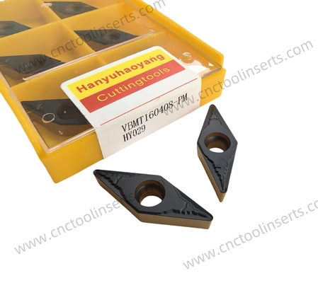 VBMT160408-PM HY029 Speed Carbide Inserts For Turning And Milling Production