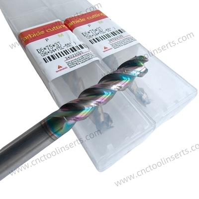 Aerospace Industry Solid Carbide Milling Tools D6*24*75L-55° Turbine Blades