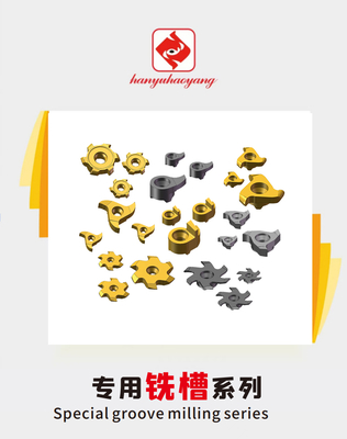 CNC Milling Inserts Wc-Co PVD Coating HY327R06-12220-R1.1 HYB208A Stainless Steel And Difficult-to-machine Materials