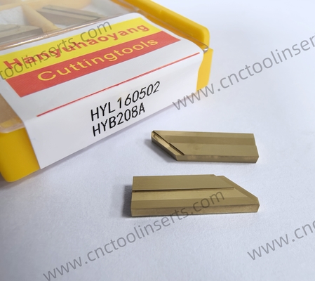 CNC Reaming Insert With PVD Coating HYL160502 HYB208A, Suitable For Difficult-to-machine Materials Except High-temperature Alloys.