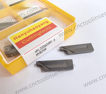 CNC Reaming Insert With PVD Coating HYL220603R1.6 HYB208, Suitable For Difficult-to-machine Materials Except High-temperature Alloys.