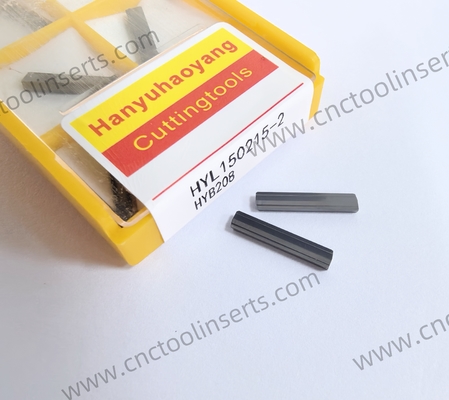CNC Reaming Insert With PVD Coating HYL150215-2 HYB208, Suitable For Difficult-to-machine Materials Except High-temperature Alloys.