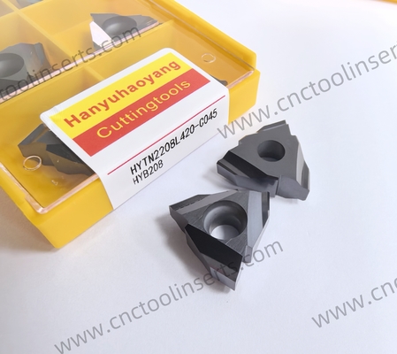 CNC Milling Insert with PVD Coating HYTN2208L420-C045 HYB208,  Grooving Inserts. This Product is Suitable for Machining Difficult-to-cut Materials, Excluding High-temperature Superalloys