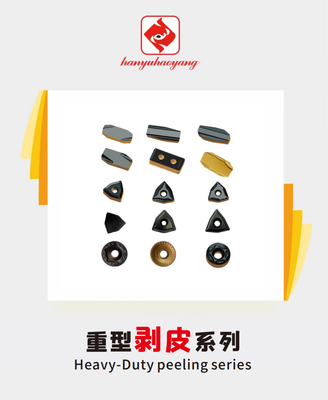 Electrical Engineering Heavy Duty Peeling Blades Cutting Tool Inserts HYLNGF2310S5Y-05D Customised
