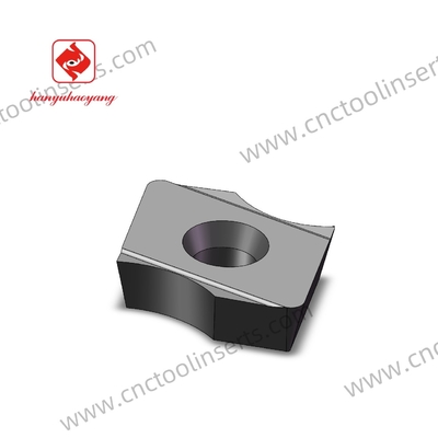 CNC Milling Insert with PVD Coating SPCW1504NR8.6 HYB208, Suitable For Difficult-to-machine Materials Except High-temperature Alloys.