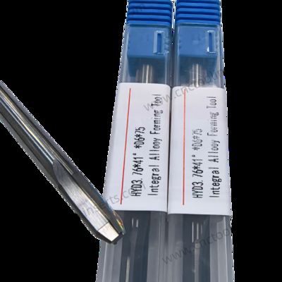 Carbide 4-Flute Shank Type End Mills， HYD5*1*90°*D10*60*R0.45 ，suitable for multi-scenario applications from semi-finishing to finishing.