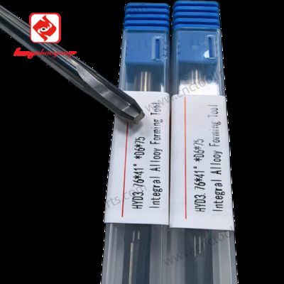 Carbide 4-Flute Shank Type End Mills HYD3.76*41°D6*75,for Multi-scenario Applications From Semi-finishing To Finishing