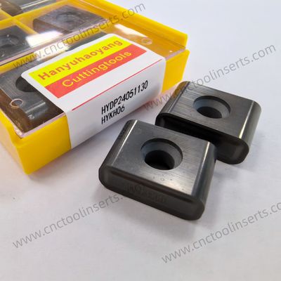 CNC Milling Insert with PVD Coating HYDP24051130 HYKH06, Suitable for machining steel, stainless steel, and other difficult-to-machine materials.