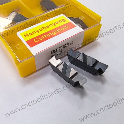 CNC Non-Standard Grooving, PVD Coating HYB208, Model EDJ1201071GZ, suitable for difficult-to-machine materials except high-temperature alloys
