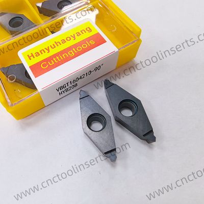 Grooving CNC insert, VBGT1604210-90° ， machine tool insert, made of cemented carbide, factory - direct sale