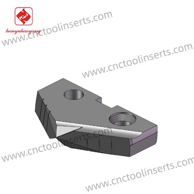 3-ZSHD-3800-120 EK4112 Carbide CNC Milling Insert Determine Appropriate Coating Based Workpiece Machining Requirements