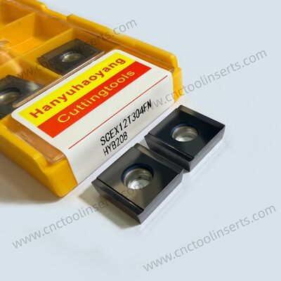 CNC Standard Boring Insert Model SCEX12T304FN - For Boring Applications With Coating/Substrate Options For Various Workpiece Materials