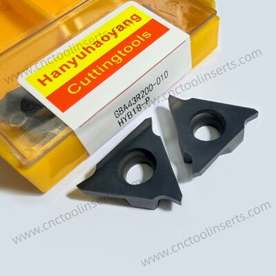 CNC Grooving Insert GBA43R200-010  -- PVD HYB208 Coated, for Difficult Materials (Excl. High-Temp Alloys)