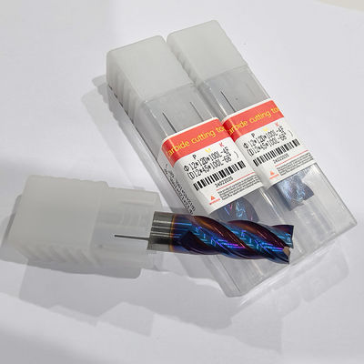 D12*45*100L-68° CNC Carbide End Mill High Hardness Custom Carbide Tooling