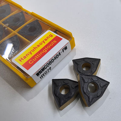 WNMG080404-PM CNC Cutting Inserts Corrosion Protection Heat Resistance