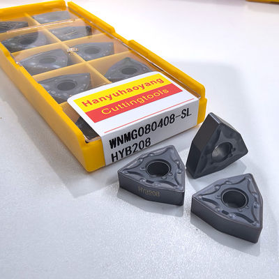 Heat Insulation Lathe Cutting Inserts WNMG080408-SL Carbide Inserts For Metal Lathe