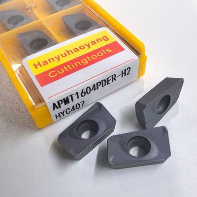 Corrosion Proof  Indexable Milling Inserts APMT1604PDER-H2 HYC407 Lathe Cutting Inserts