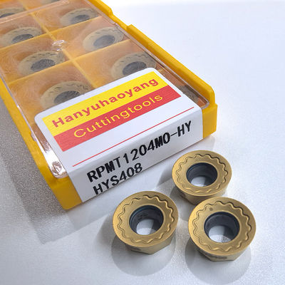 RPMT1204MO-HY Carbide Milling Inserts Wear Proof CNC Milling Inserts