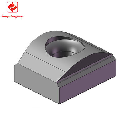 Anti Corrosion Heavy Duty Peeling Inserts HYLN1208R10L Carbide Cutter Inserts