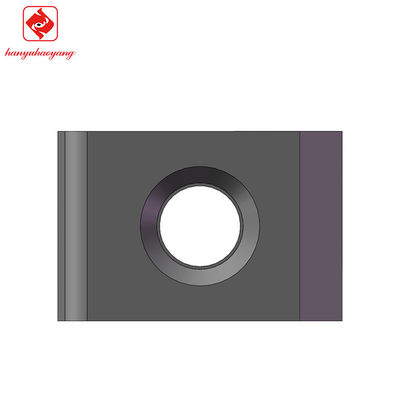 Electronics Heavy Duty Peeling Blades Customize LNGQ1906-R2.4-TM Lathe Carbide Inserts