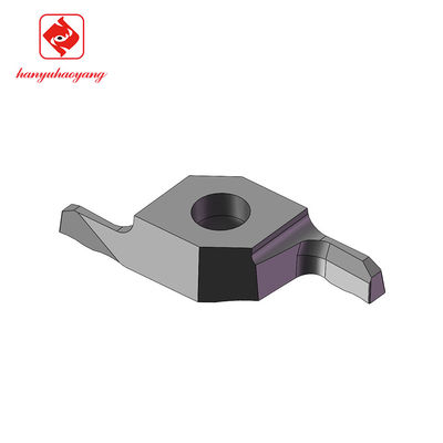 Non Standard Carbide Grooving Inserts Aerospace D9.525-23.225-1.85Wx6.0-R1.4