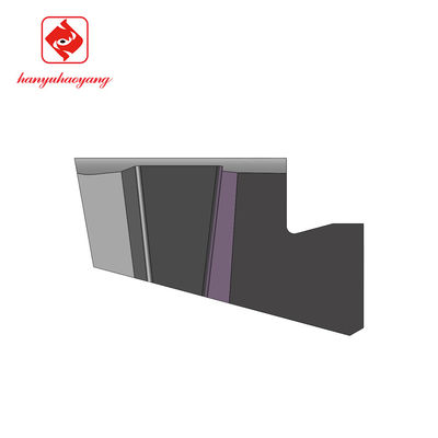 W4007(LX03-2.26) CNC Grooving Insert Aerospace Manufacturing And Mold Processing