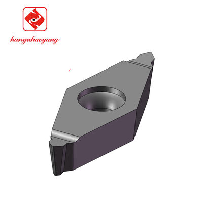 Antirust Carbide Grooving Inserts Impact Resistance Non Standard Grooving Inserts VBGT1604210-90°