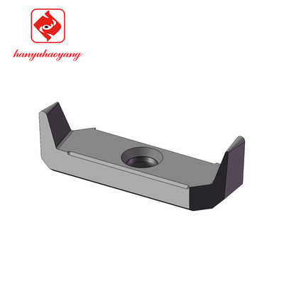 Erosion Resistant Carbide Tool Inserts Easy To Use Volute Cutting Inserts GM40-FR1.0-8.3 NX