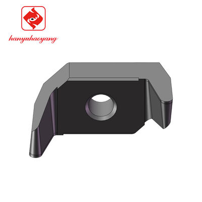 Rustproof Custom Carbide Inserts High Accuracy Volute Cutting Tool FL-R1.4-10-20-V