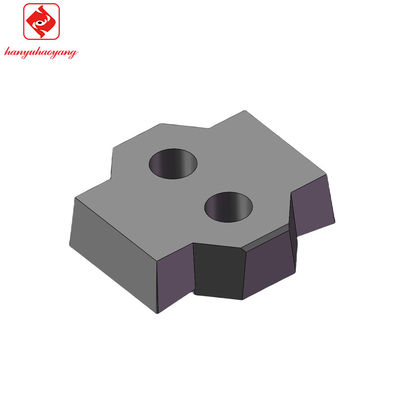 High Strength Custom Carbide Inserts Abrasion Proof Gear Shaping And Milling Insert HY-YKC5150DX3-251-59204