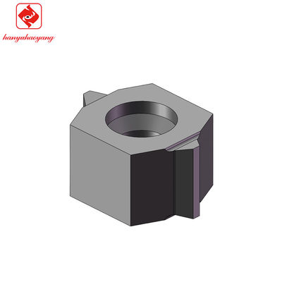 Thermal Insulation Carbide Cutter Inserts Sturdy Gear Shaping And Milling Insert LNCQ1206-74.528-4