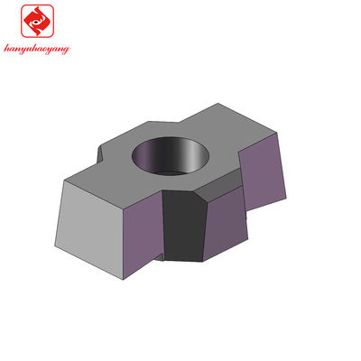 Electronics Carbide Milling Inserts Energy Gear Shaping And Milling Insert HYYKS5132J-Z-4.0