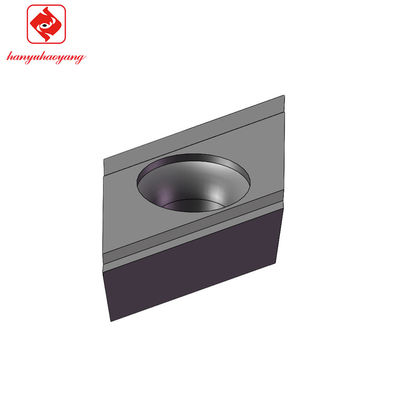 High-precision diamond boring insert, DCGT0702003R - F, applicable to industries such as automotive manufacturing, aerospace, energy manufacturing, and medical