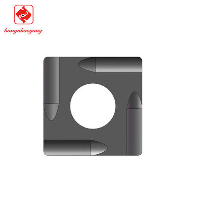 High-hardness boring insert, SNGG090304L, applicable to industries such as automotive manufacturing, aerospace, energy manufacturing and medical.