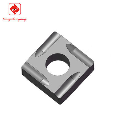 High-hardness boring insert, SNGG090304L, applicable to industries such as automotive manufacturing, aerospace, energy manufacturing and medical.