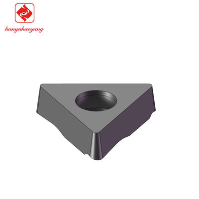High-hardness boring insert, TCGT060104L, applicable to industries such as automotive manufacturing, aerospace, energy manufacturing and medical.