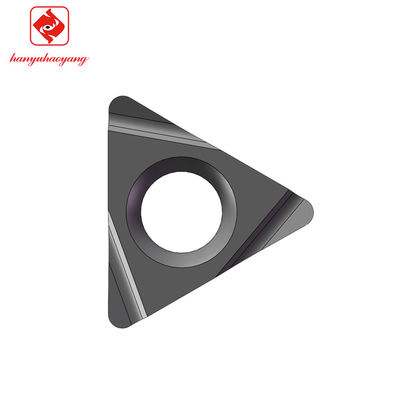 High-hardness boring insert, TCGT060104L, applicable to industries such as automotive manufacturing, aerospace, energy manufacturing and medical.