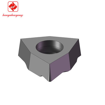 High-hardness boring insert, WCGT060102L , applicable to industries such as automotive manufacturing, aerospace, energy manufacturing and medical.