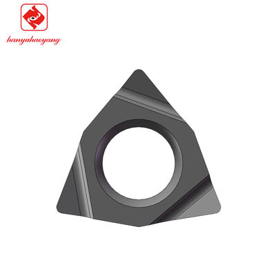 High-hardness boring insert, WCGT060102L , applicable to industries such as automotive manufacturing, aerospace, energy manufacturing and medical.