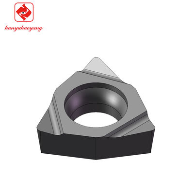 High-hardness boring insert, WCGT060102L , applicable to industries such as automotive manufacturing, aerospace, energy manufacturing and medical.