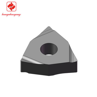 High-hardness boring insert, WNGG080401L , applicable to industries such as automotive manufacturing, aerospace, energy manufacturing and medical.