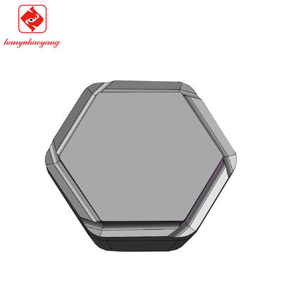 CNC Reaming Insert HYHX0625R0.8 with Uncoated HY08 for Multi-edge Continuous Cutting and High Surface Quality