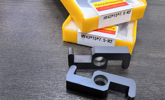Temperature Resistance CNC Lathe Inserts High Strength Volute Cutting Tool HY43X15X7.5XR3-17°