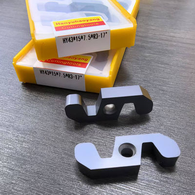 Temperature Resistance CNC Lathe Inserts High Strength Volute Cutting Tool HY43X15X7.5XR3-17°