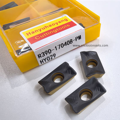 Energy Efficiency Carbide Milling Inserts R390-170408-PM High Compatibility