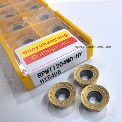 RPMT1204MO-HY Carbide Milling Inserts Wear Proof CNC Milling Inserts