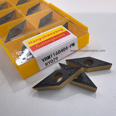 VBMT160404 Carbide Turning Inserts Scratch Resistant High Corrosion Resistance