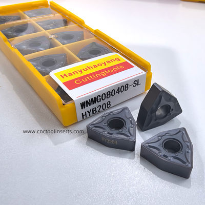 Heat Insulation Lathe Cutting Inserts WNMG080408-SL Carbide Inserts For Metal Lathe